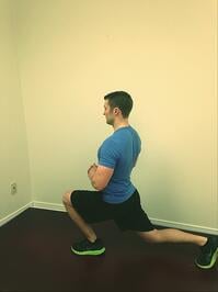 Lunges for knee pain relief