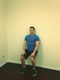 Wall Squats exercises for knees