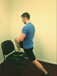 Chair Lunges
